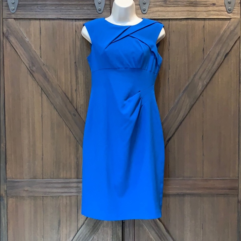 beautiful Adrianna Papell origami sheath dress, 4